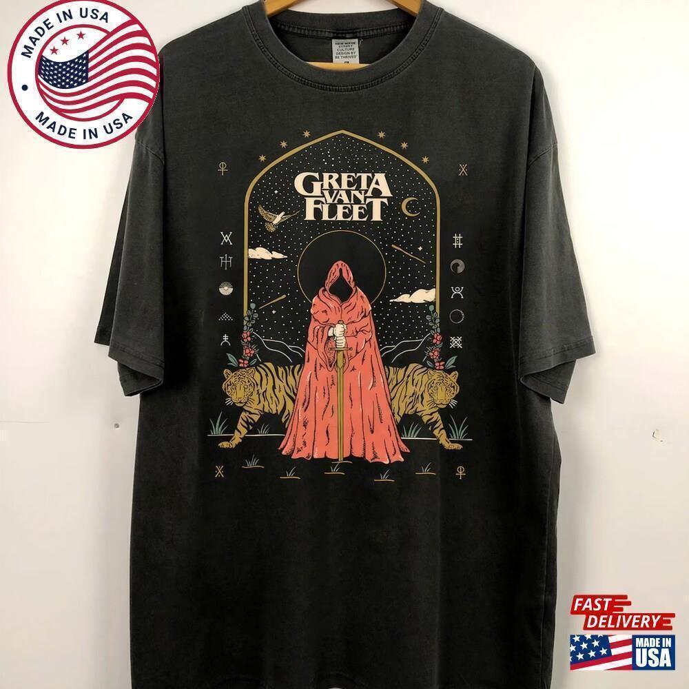 Greta Van Fleet Graphic Tee Shirt Starcatcher Music Concert Fan